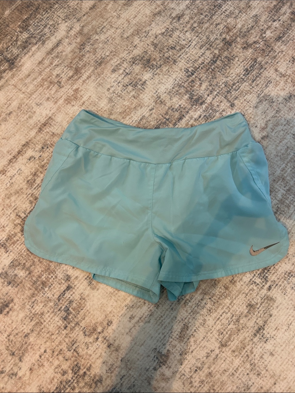 Nike Women's Teal Athletic Running Shorts